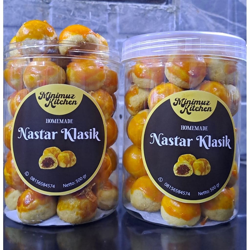NASTAR KLASIK HOMEMADE 500 GRAM / KUE NASTAR KLASIK 500 GR / NASTAR PREMIUM 500 GR / KUE KERING NAST