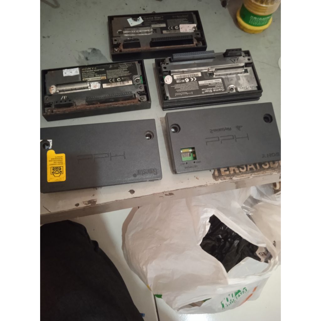 network adaptor/modem ps2 hardisk ps2 type ide/ata berpungsi normal cabutan sdh di tes