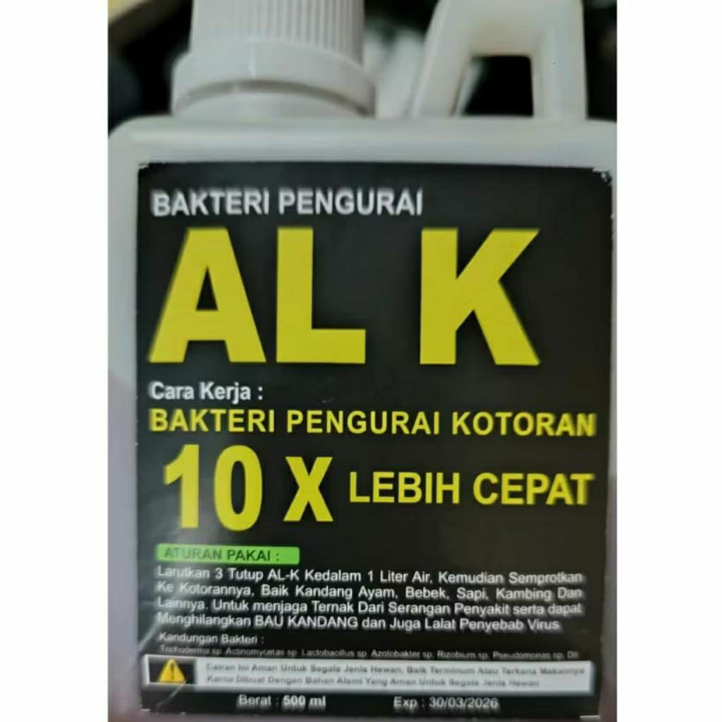 pengurai bakteri AL K