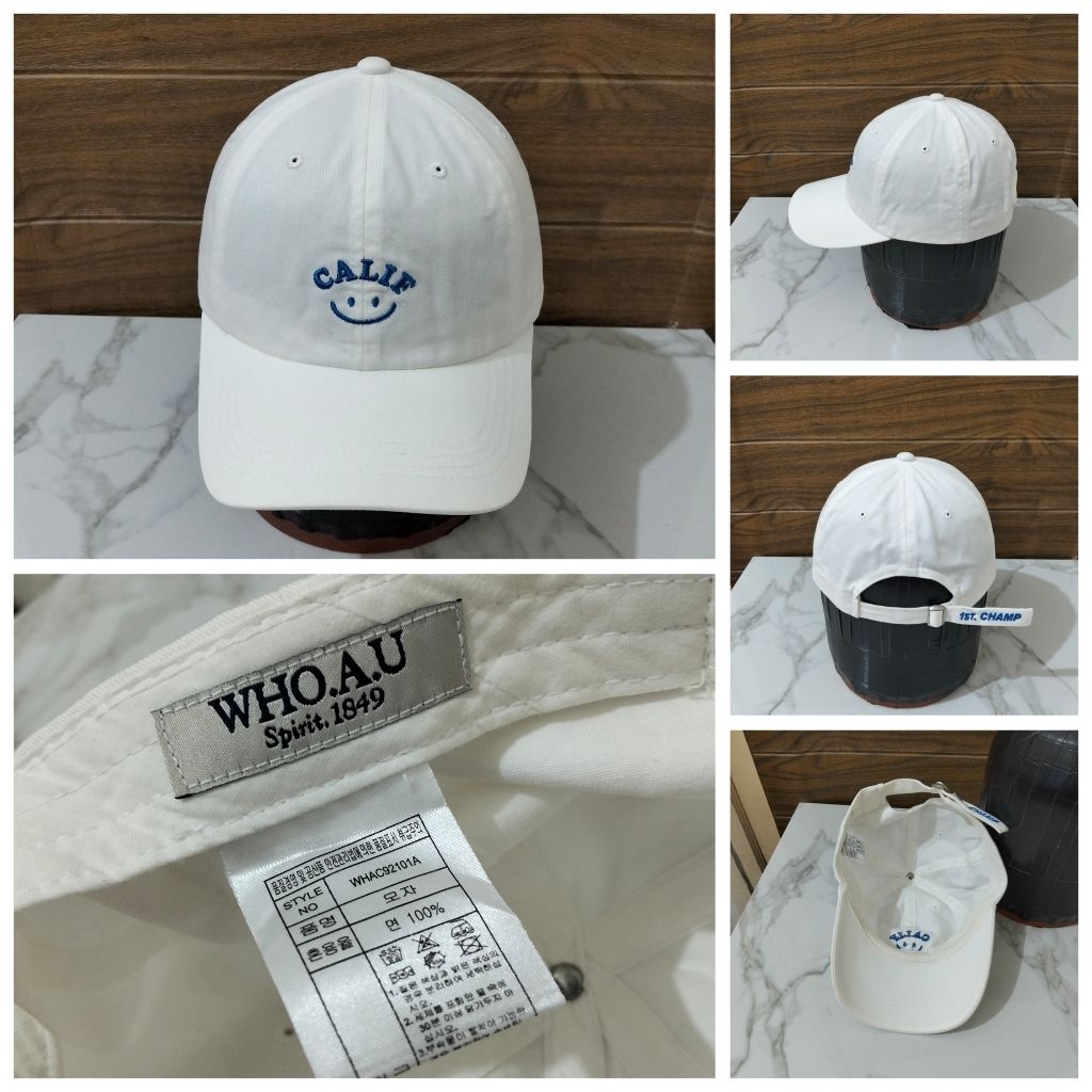 TOPI SECOND CAP WHO.A.U SPIRIT ORIGINAL