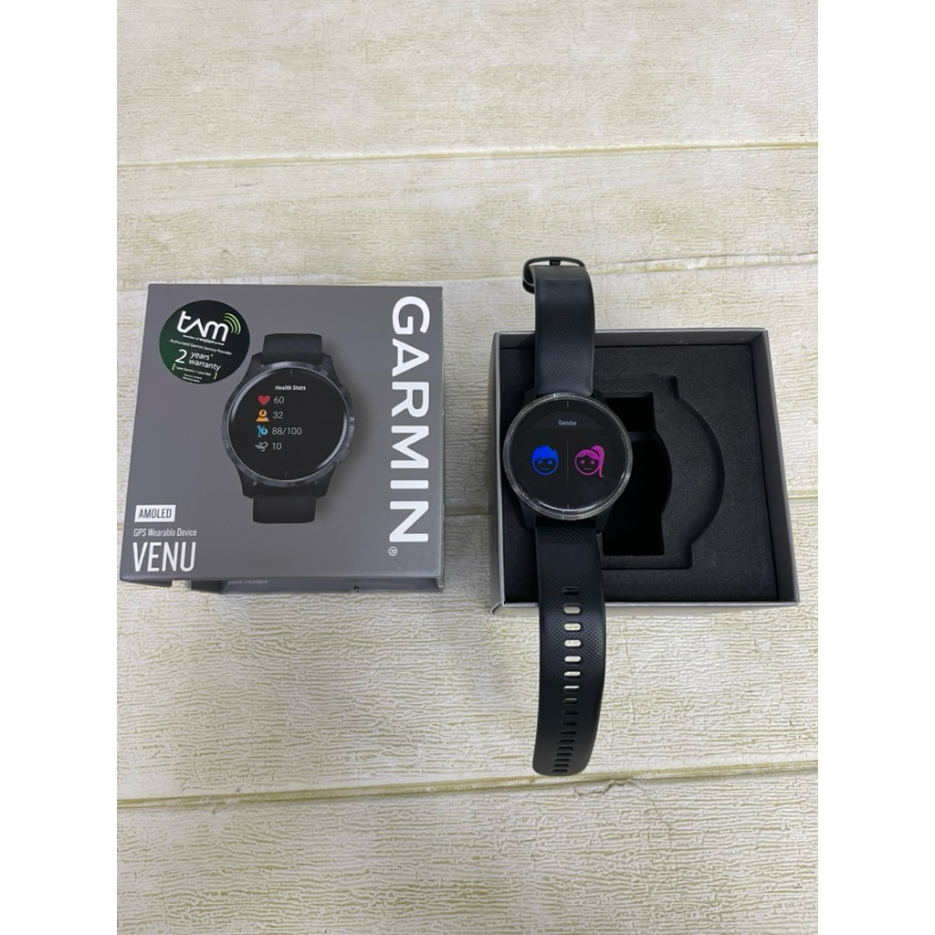 jam Garmin Venu 1 original bekas second murah fulset resmi
