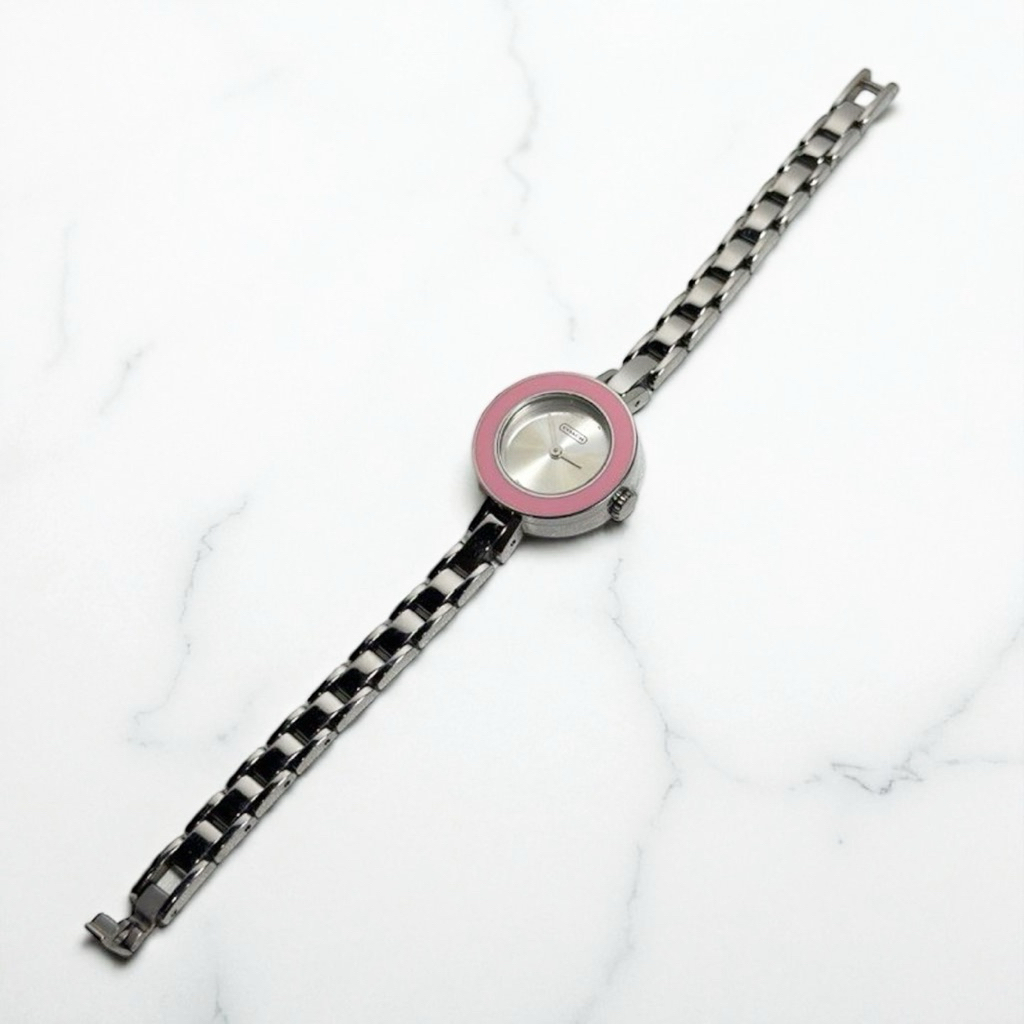 coach bezel watch preloved / jam coach / coach preloved / jam tangan wanita