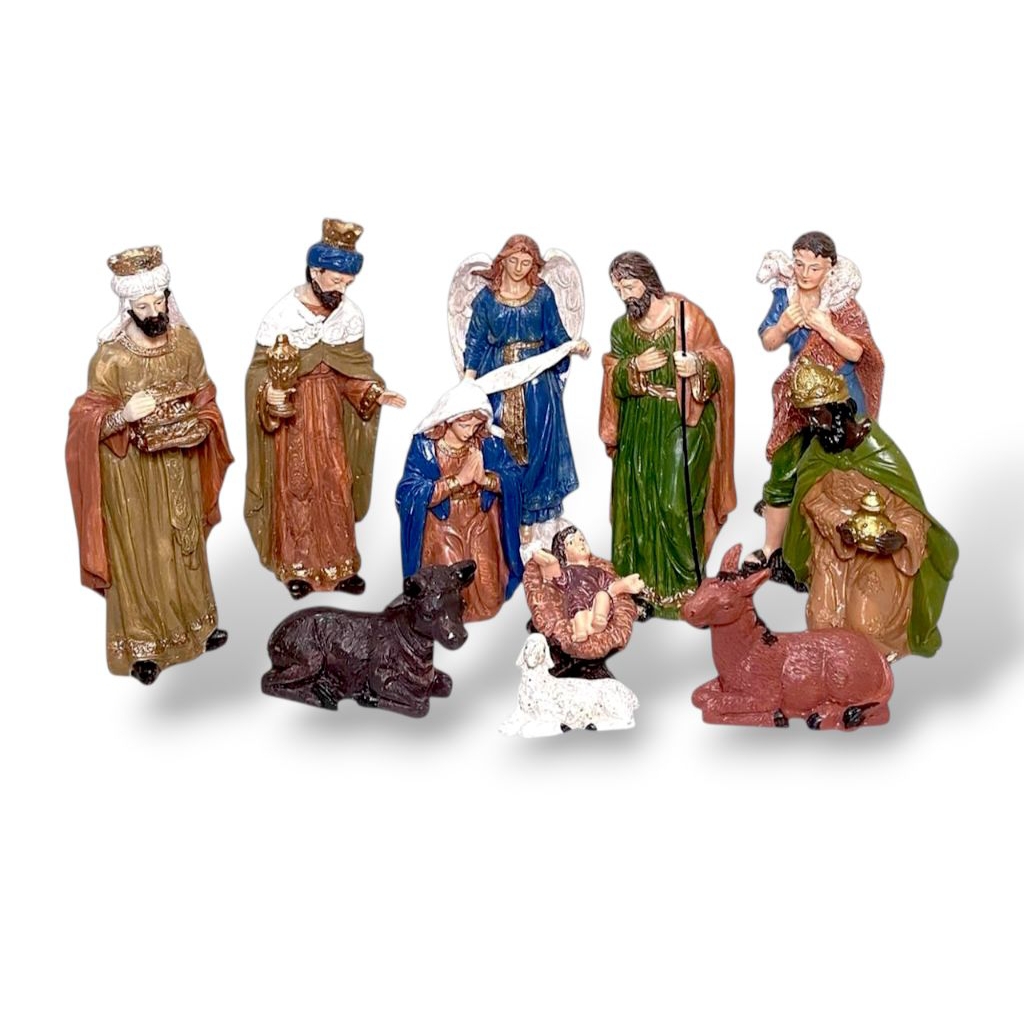 Patung Natal 17cm P22/25 - Patung Set Natal - Patung Natal