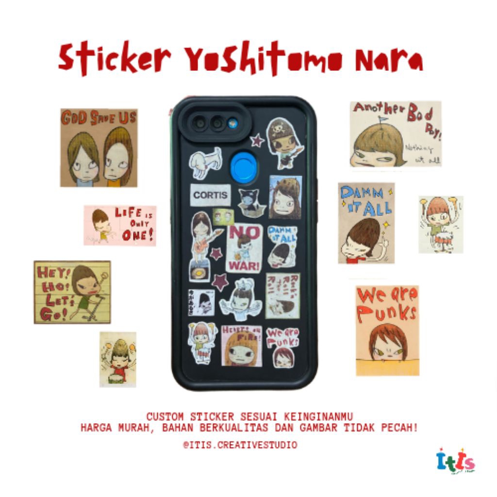 Sticker Karakter Yoshitomo Nara