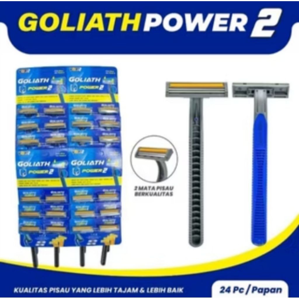 alat cukur Goliath Power 2 mata