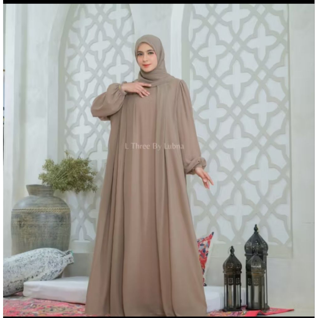 Medina set segi empat L three by lubna