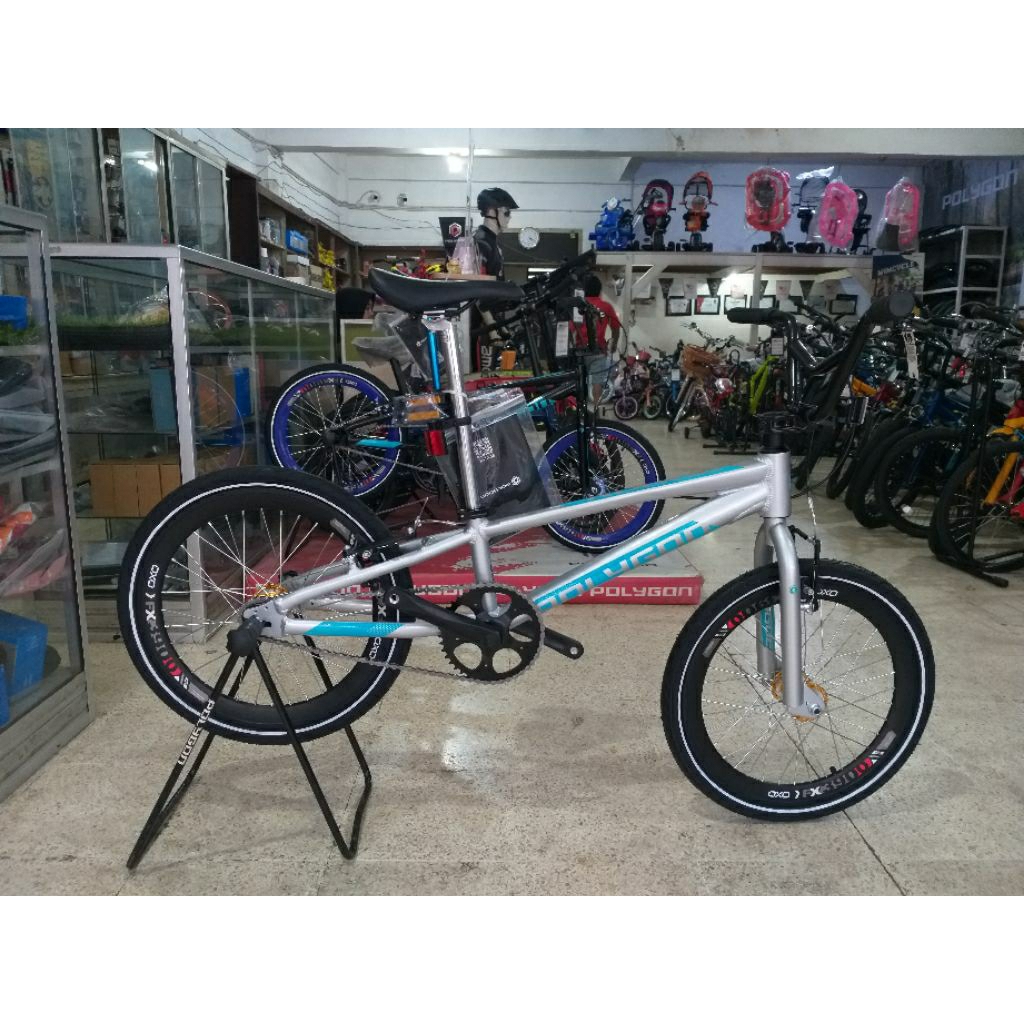 Sepeda BMX Polygon Rogue 20 inch Modif Gear Jangkrik dan lainnya