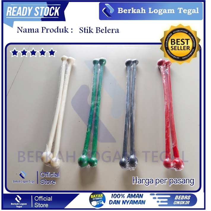 Stik belera / stik marching bell atau pemukul gamelan belyra plastik