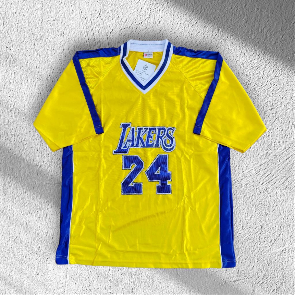 jersey basket oversaiz vintage / kaos basket retro pria dewasa