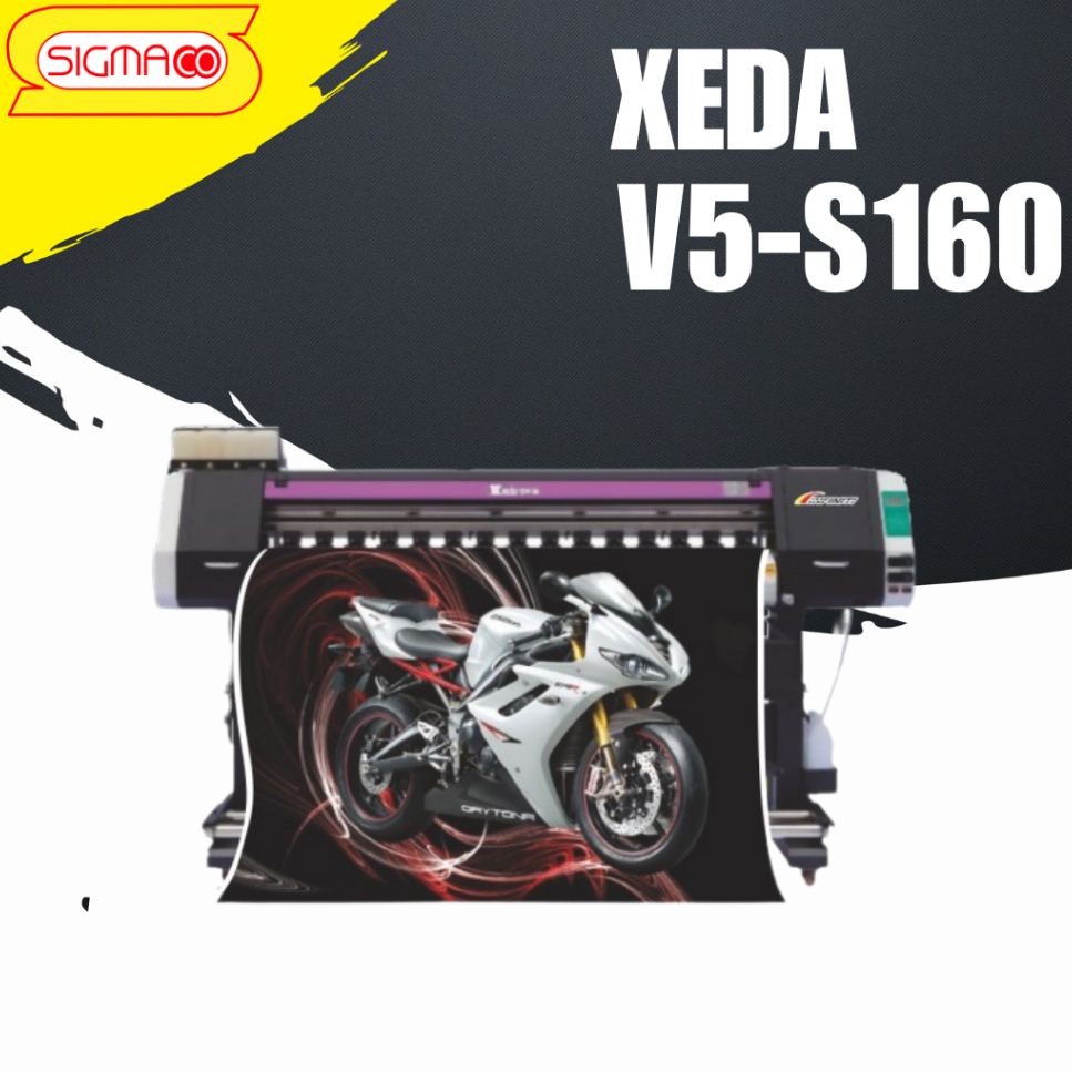 Harga Mesin Printer XEDA V5-S1600 / Cetak Spanduk Baliho dan wallpaper Termurah