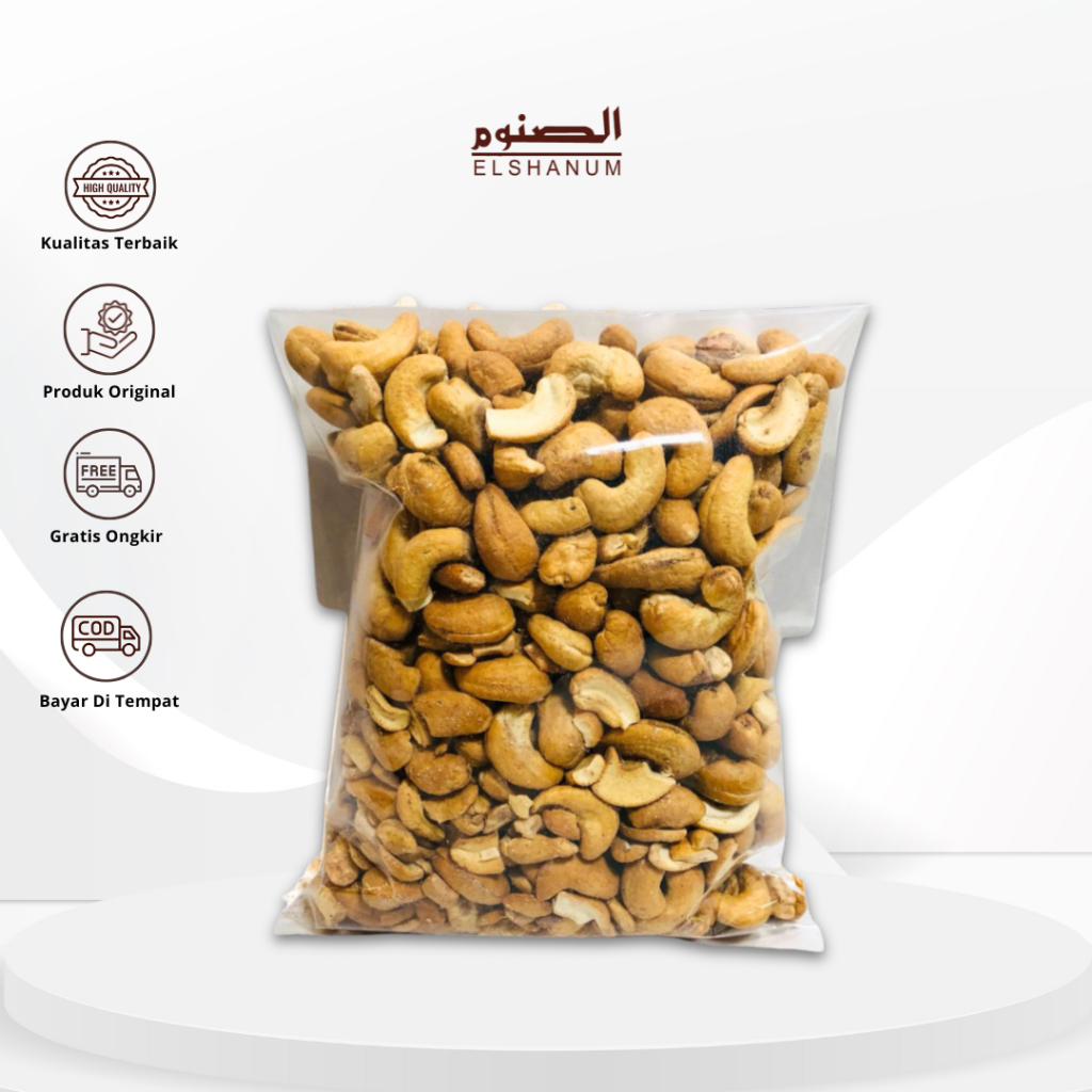 Kacang Mede Panggang 1kg/Kacang Mede rendah Lemak/Kacang mede gurih dan nikmat 1kg