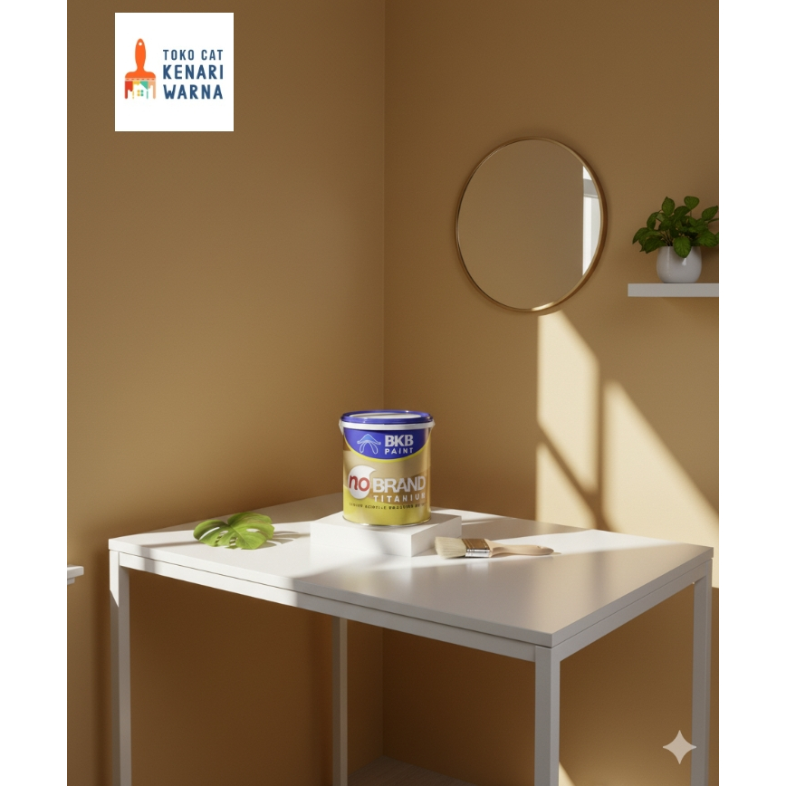 CAT TEMBOK NO BRAND TITANIUM WHITE- 5 KG