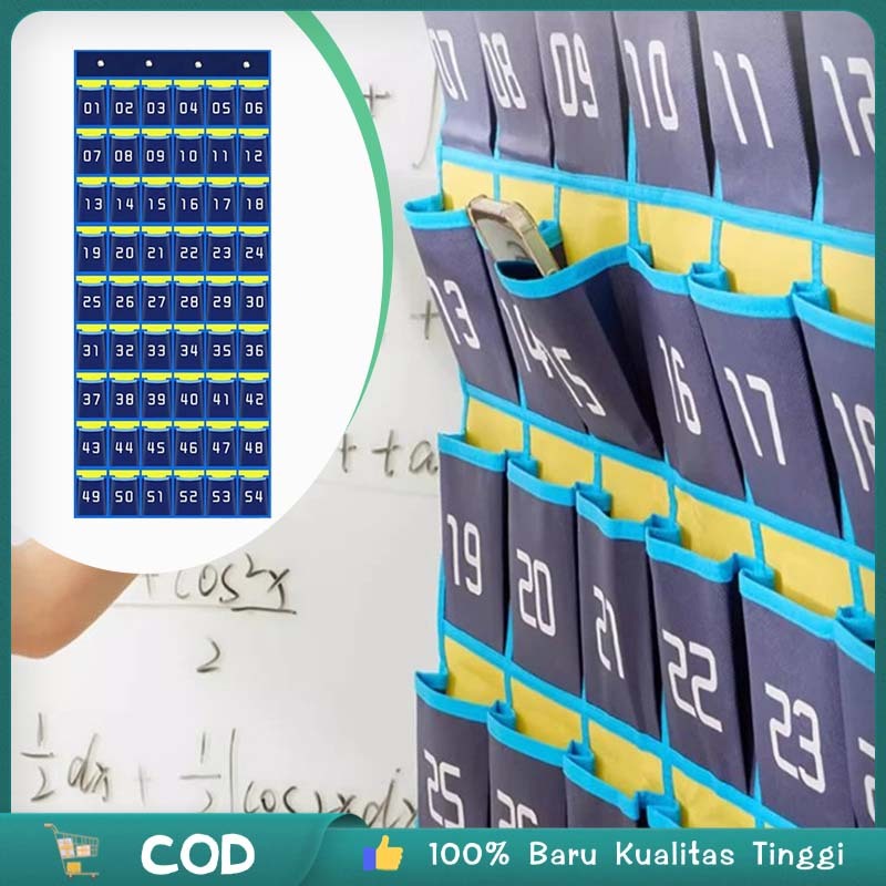 54 Grid Rak Handphone Susun, Management Box Cell Phone Multifungsi, Tas Gantung Hp Untuk Sekolah