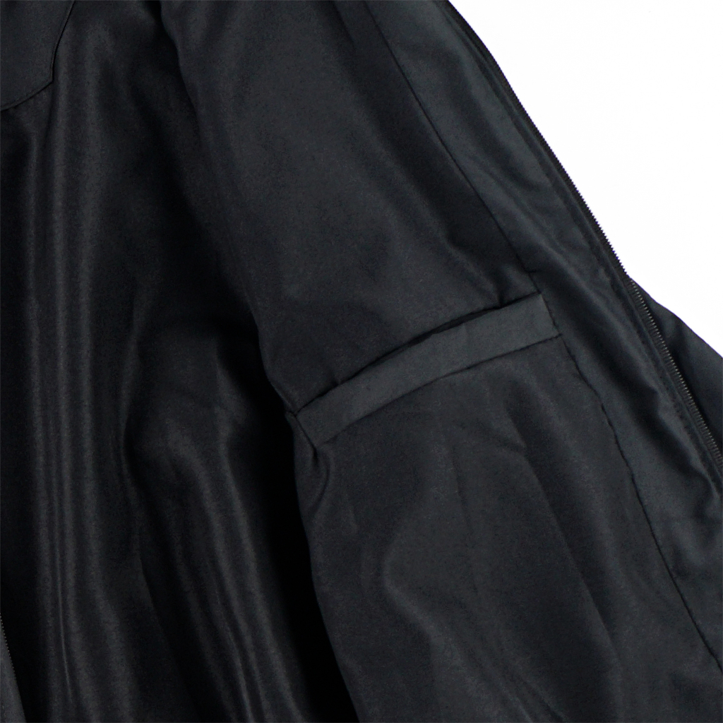 Troy Company Jacket Tracktop Black Trace Flag - Jaket Tracktop Hitam JTT 3316