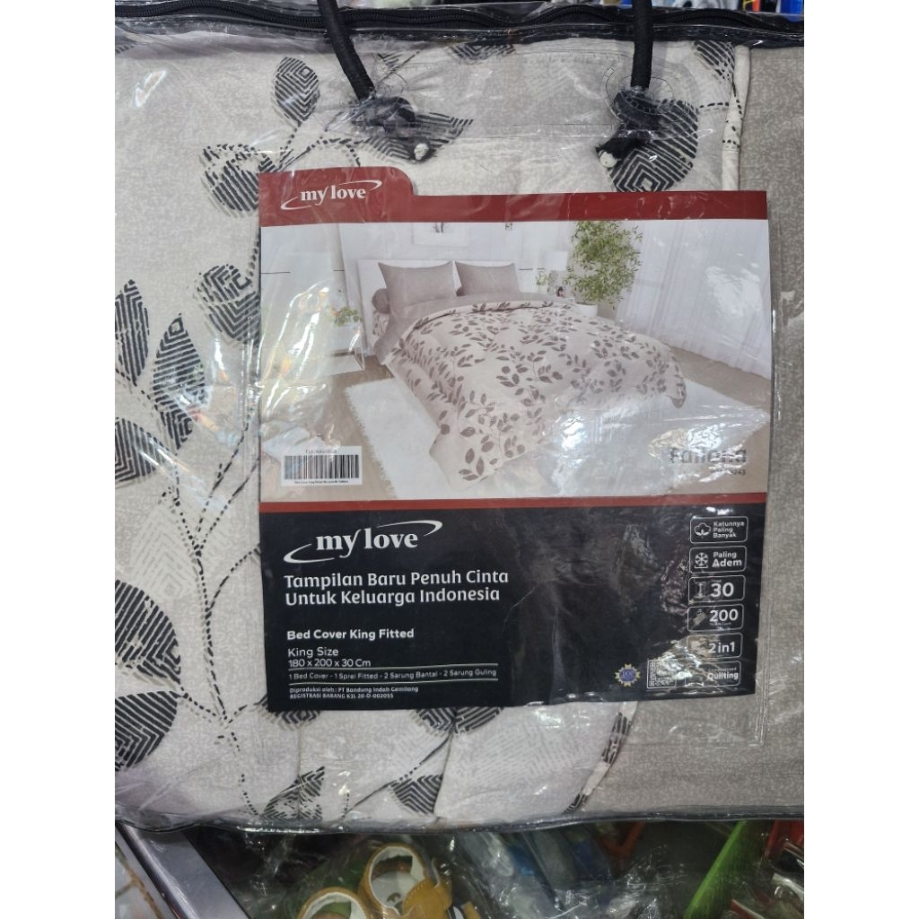 Bed cover my love 180x200