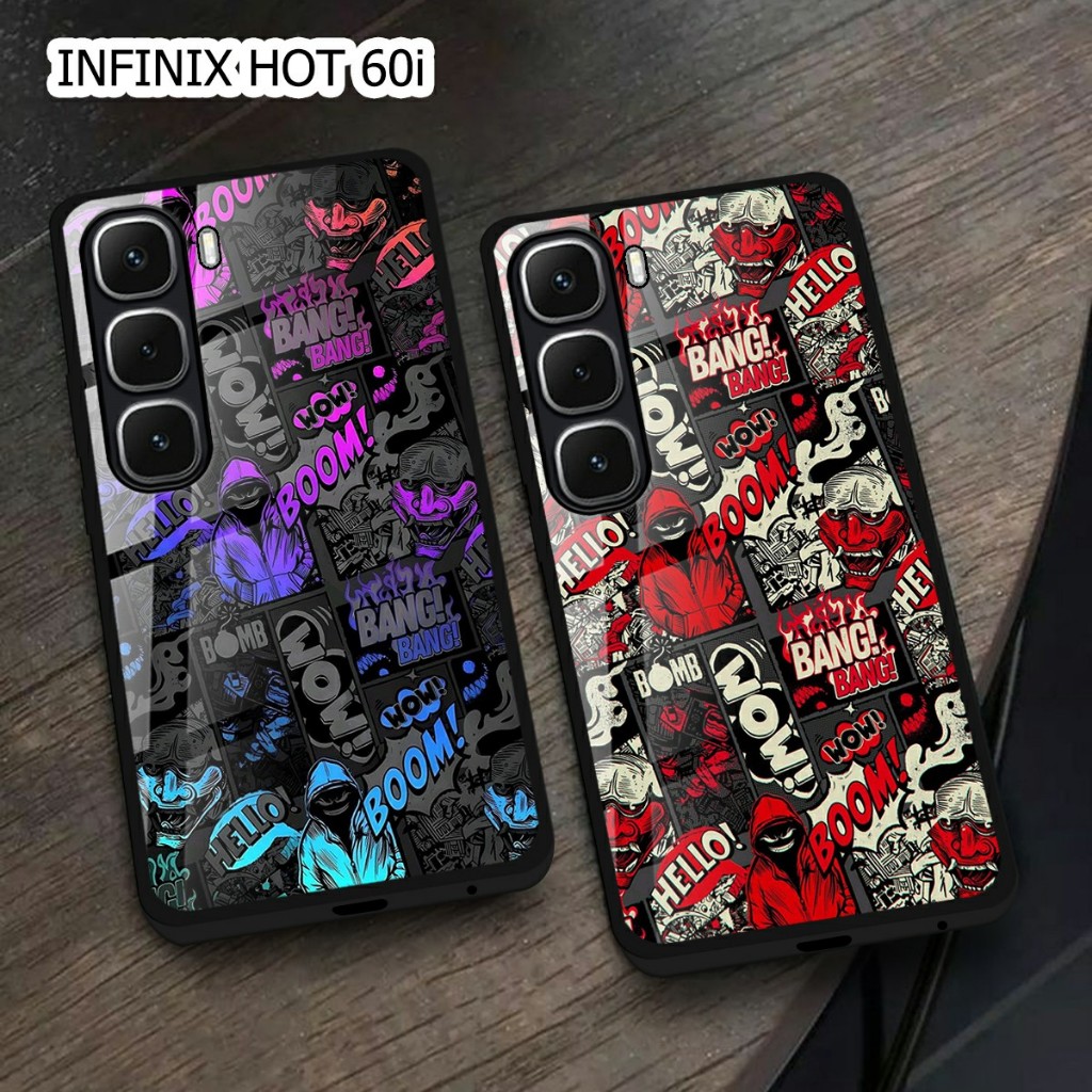 Softcase Kaca Kilau Infinix Hot 60i Terbaru 2025 [E1518] Casing Hp Infinix Hot 60i Hot 60 Hot 60 Pro