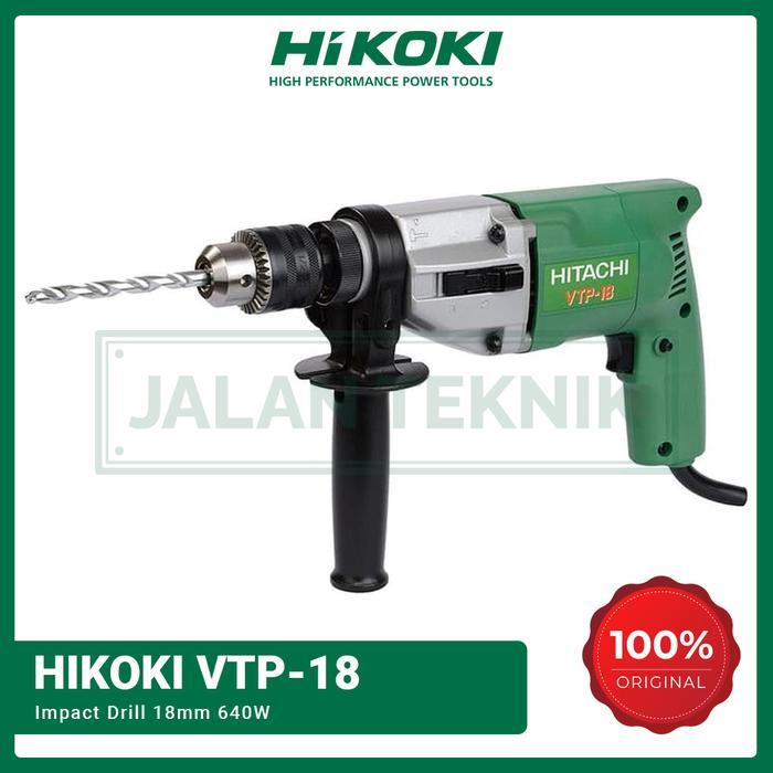 Bor Beton Impact Drill 18mm (11/16") 640W HIKOKI VTP18