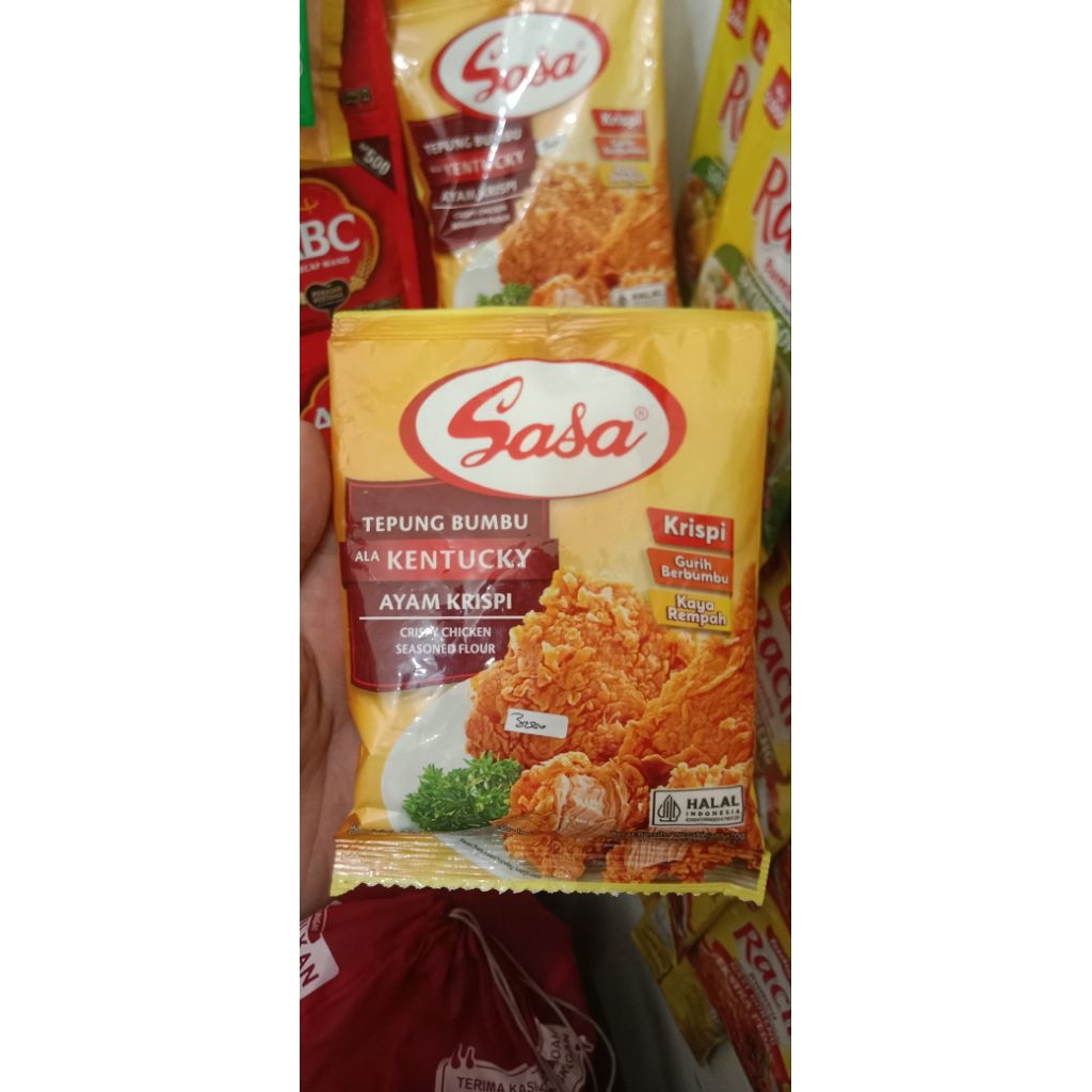 Tepung bumbu ayam Kentucky/tepung bumbu sasa 1 renteng isi 6pcs