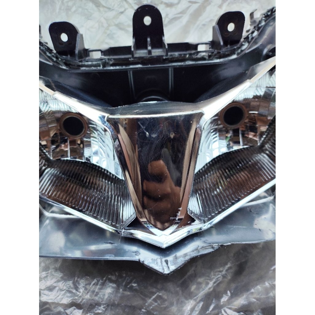 reflektor lampu depan vario 125 old kzr original