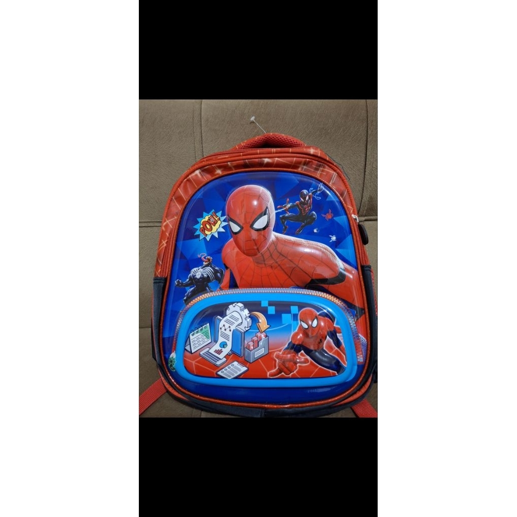 tas anak Tk spiderman