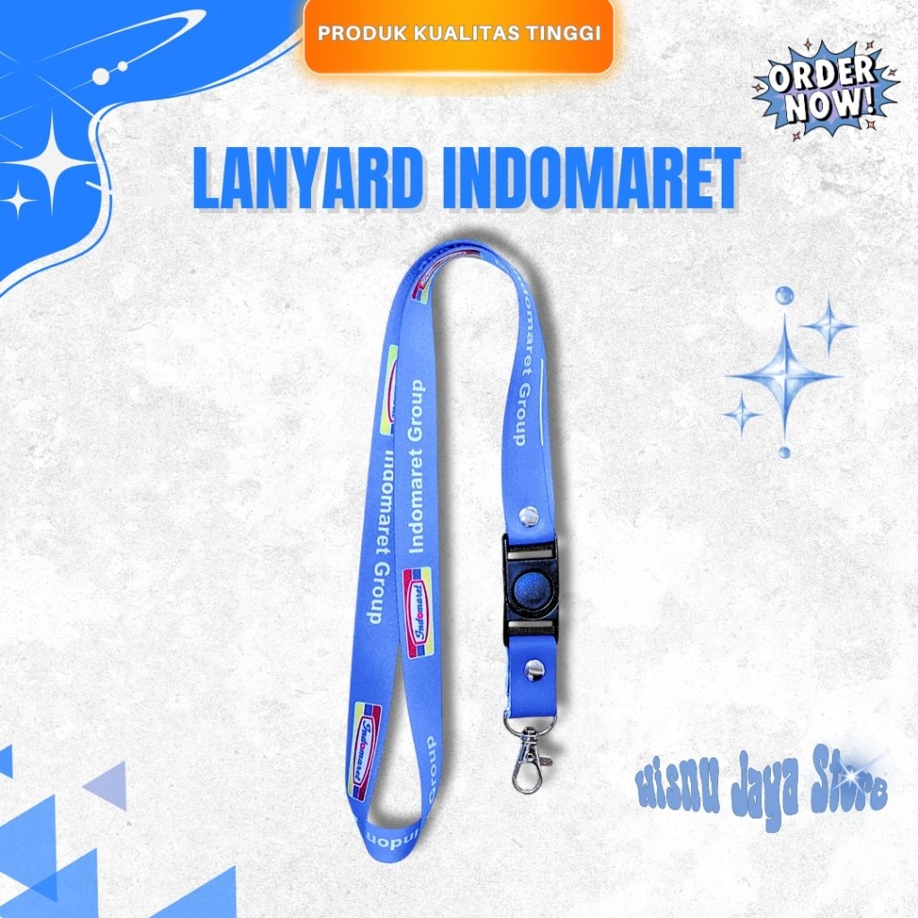 Lanyard Tali ID Card Indomaret – Grosir Lanyard Tersedia Banyak Pilihan - Paling Laku di Shopee