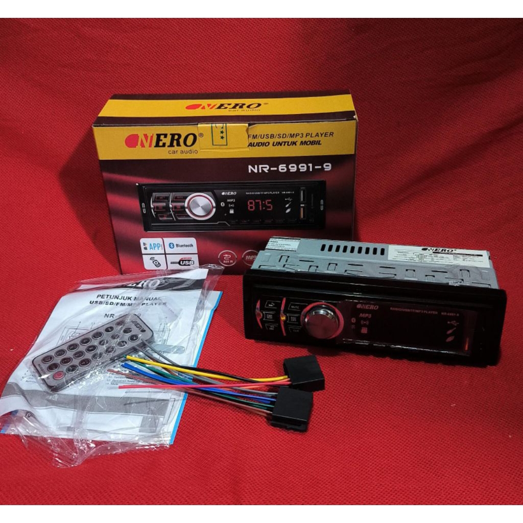 Mp3 USB Nero NR-6991-9 Aux in USB bluetooth | Audio mobil