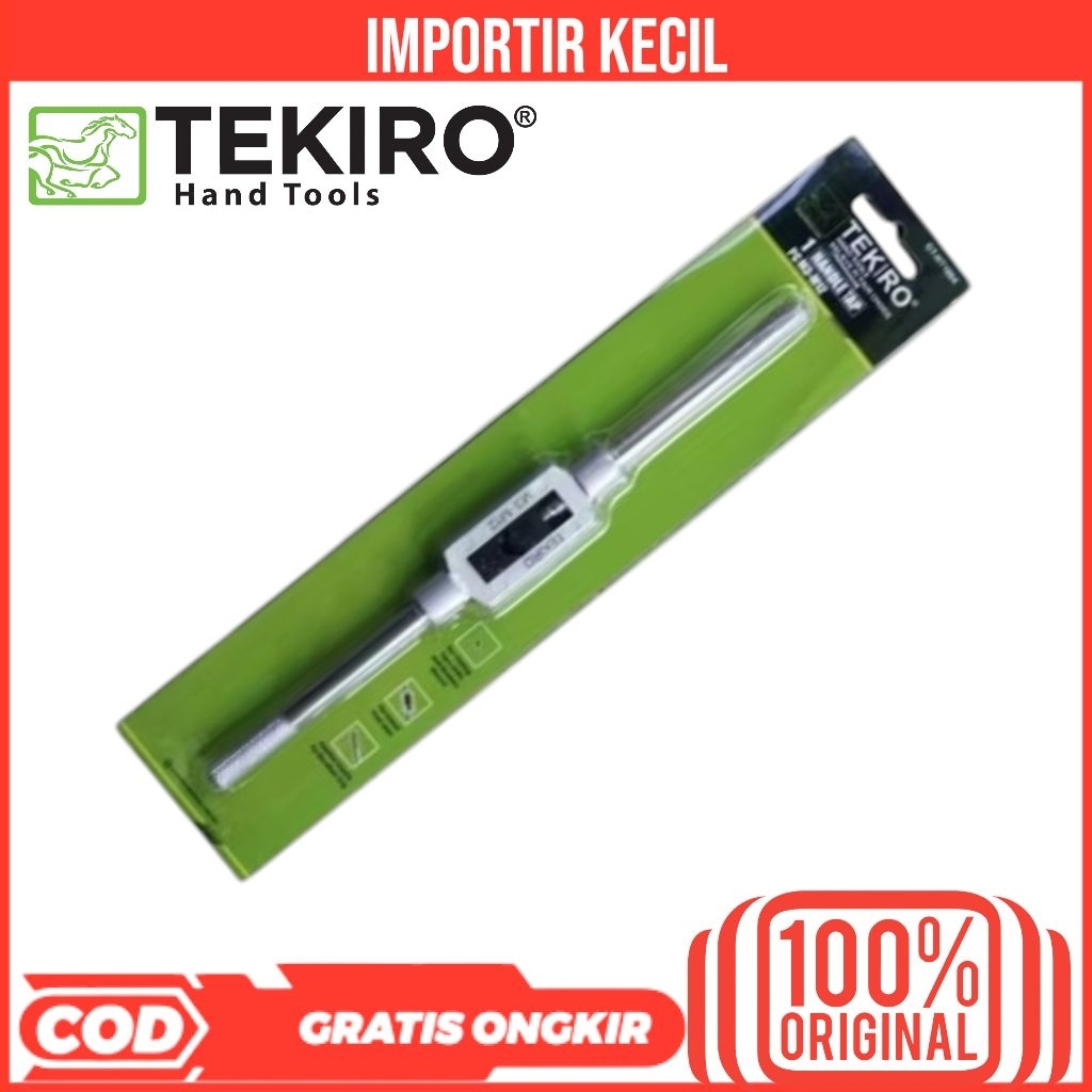 TEKIRO GAGANG TAP M3-M12 HAND TAP / GAGANG TAP / TAP SENAI