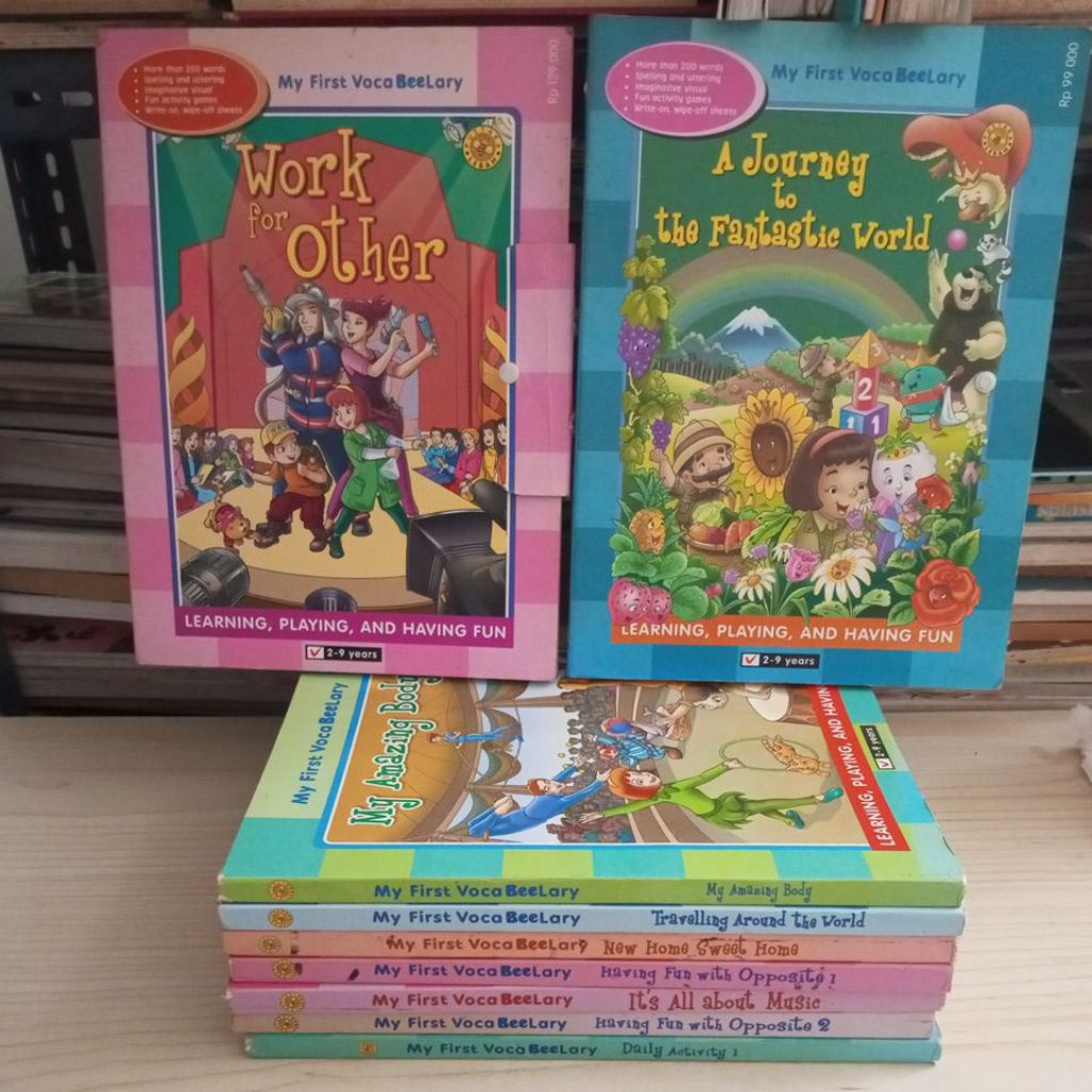 BUKU MY FIRST VOCABEELARY SATUAN ORIGINAL