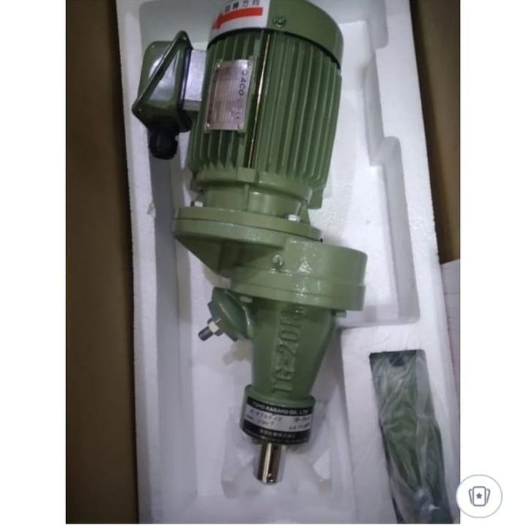 AGITATOR MIXER TOHO TG-20N 0.55KW 0.75HP 3PHASE 380V