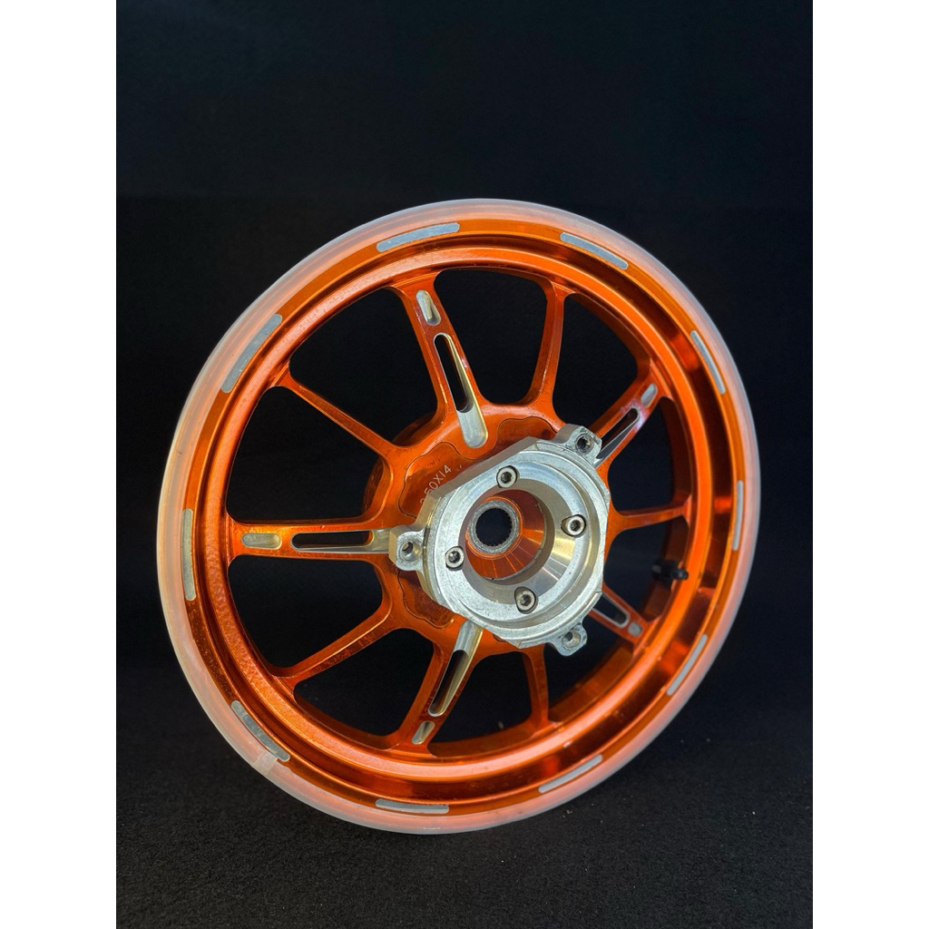 velg king speed ori PNp nmax new r14 warna orange