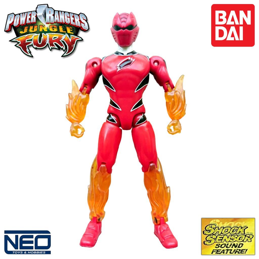 Power Rangers Jungle Fury "Battle Fury Tiger Ranger" 2008