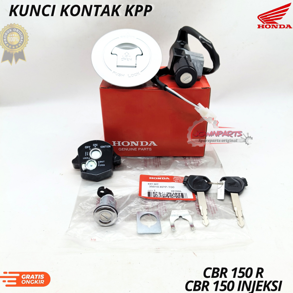 Kunci kontak honda CBR 150,CBR 150 INJEKSI,KPP berkualitas original asli ori dan presisi
