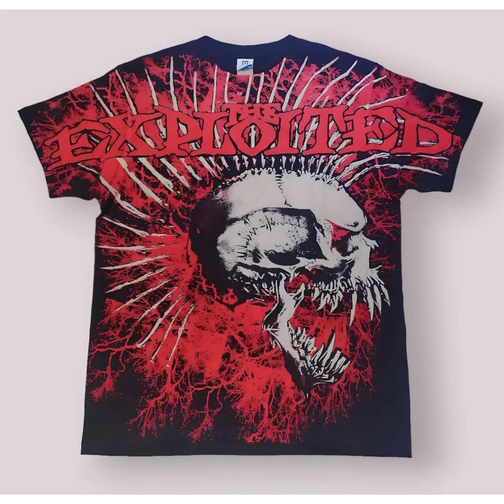 KAOS BAND THE EXPLOITED AOP//KAOS BAND FULL PRINT//KAOS PUNK