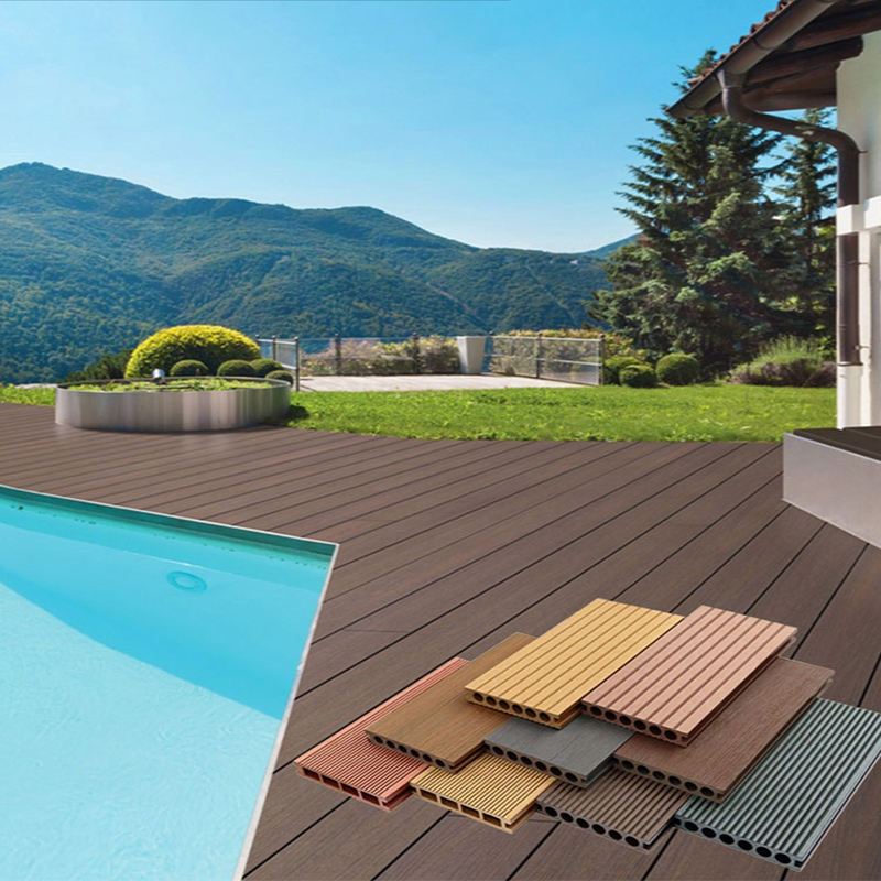Lantai Decking WPC Outdoor WPC LANTAI WPC DECKING WPC FLOORING Lantai Kayu Decking Tile Outdoor