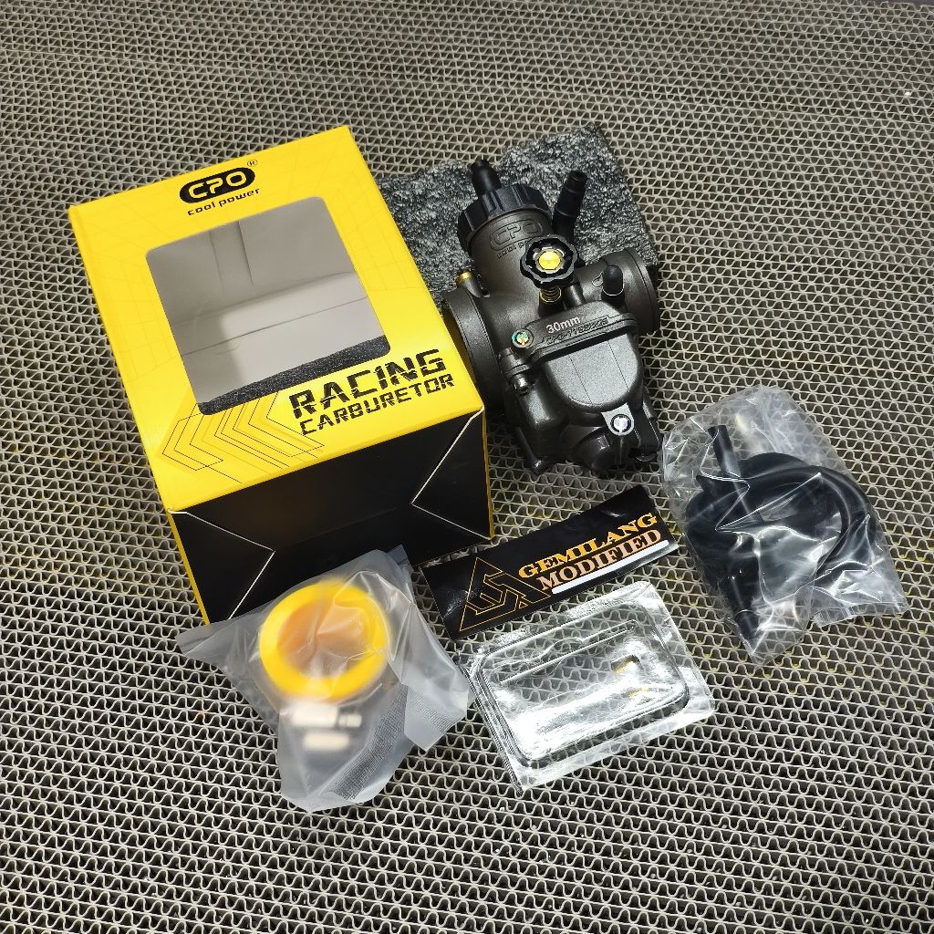 CARBURATOR CPO RACING ORIGINAL PE 24 26 28 30 MM PNP UNIVERSAL KARBU RATOR CARBU