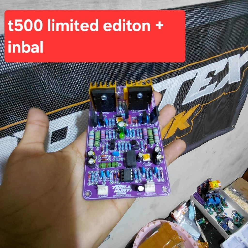 Kit Driver T500 Limited Edition inbal Limiter By thole njati audio