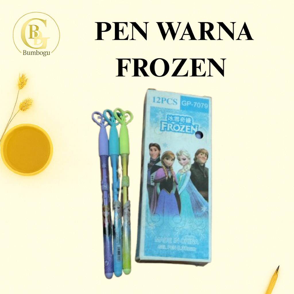 PULPEN GEL FROZEN / PULPEN GEL / BOLPEN GEL FROZEN / BOLPEN GEL / BOLPEN SET / BOLPEN LUCU / PEN GEL