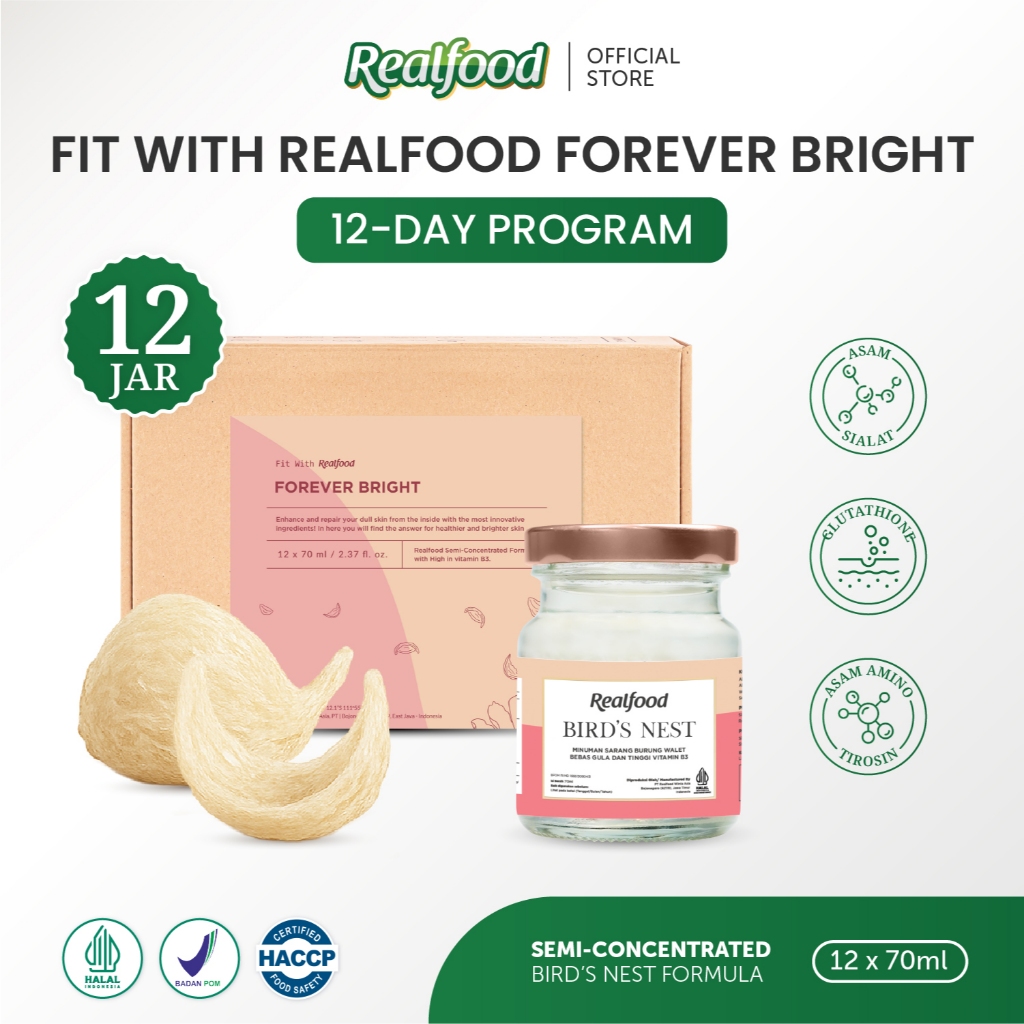 Realfood Forever Bright Sarang Burung Walet