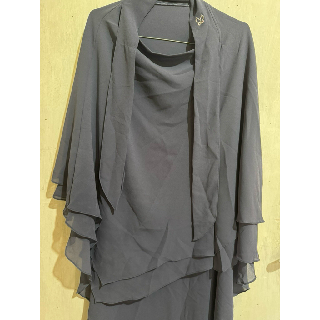 preloved french khimar by yoora sarah