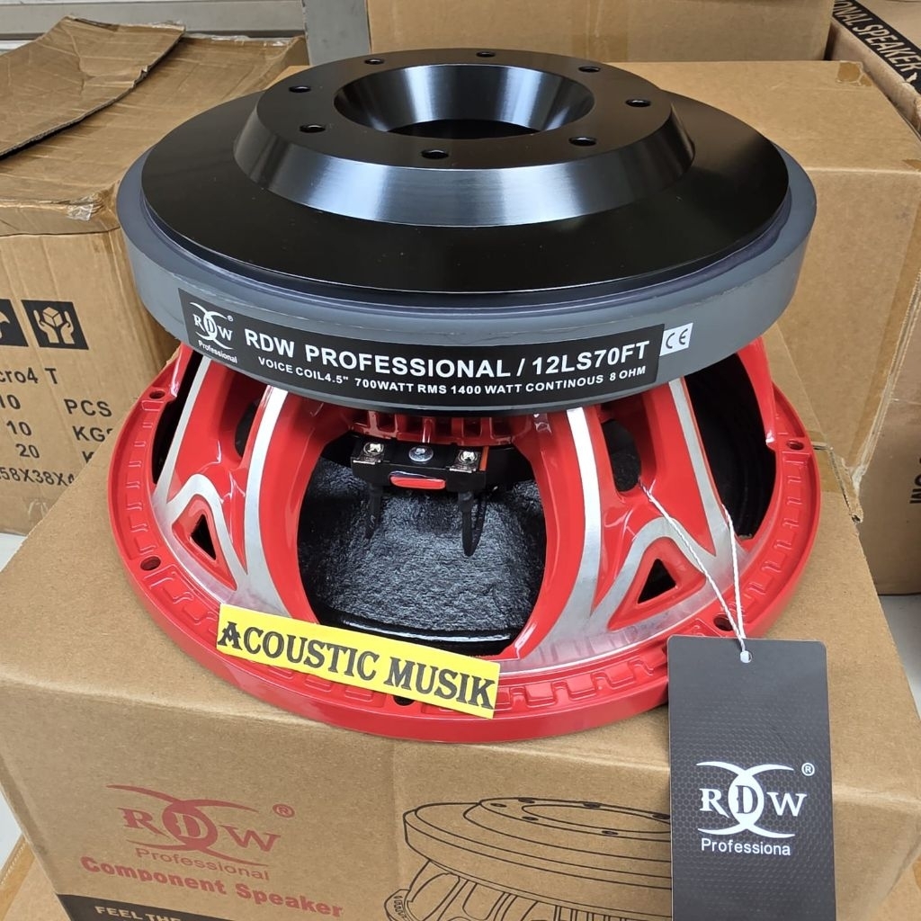 SPEAKER COMPONENT RDW 12LS70FT SPEAKER 12 INCH VC 4,5 INCH ORIGINAL