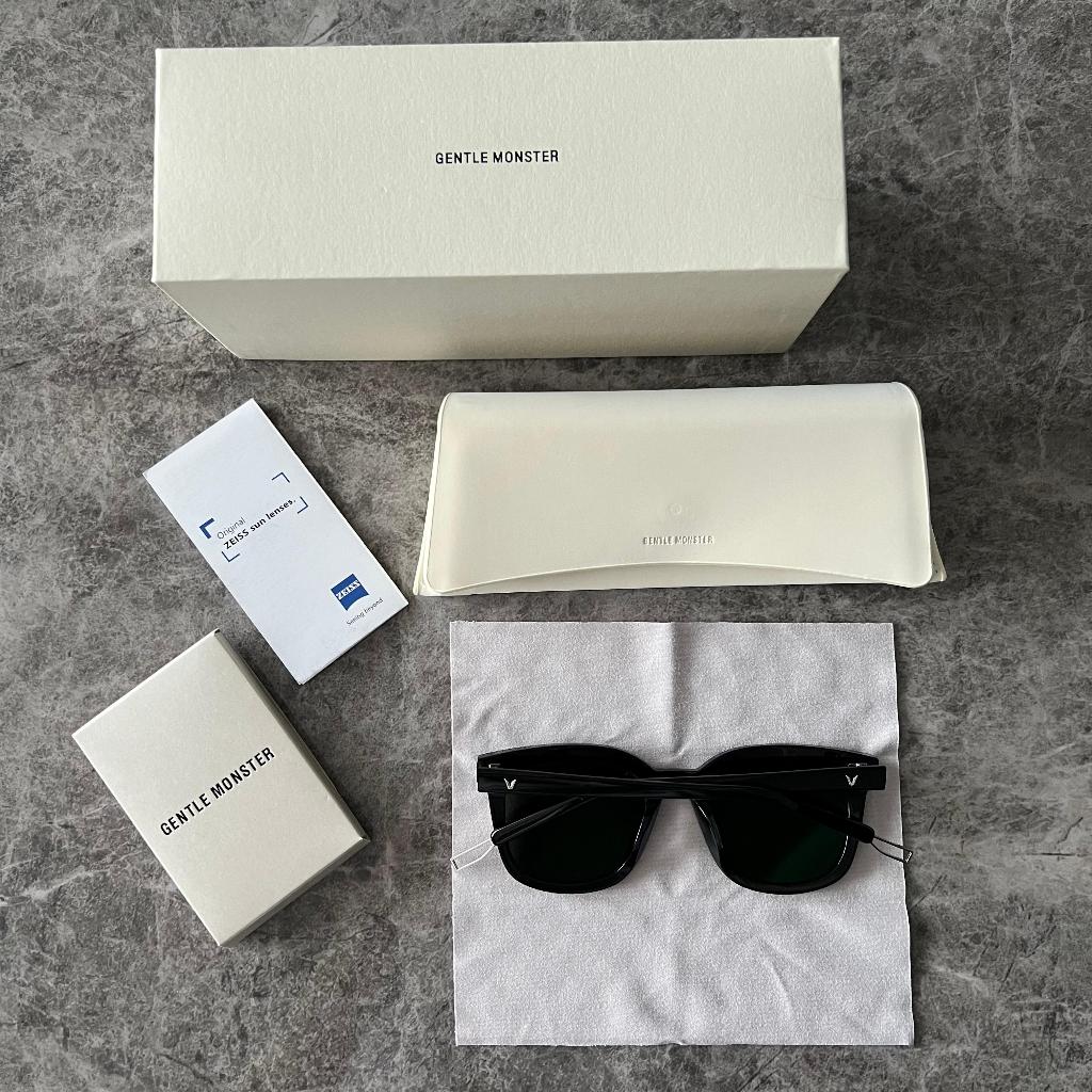 Kacamata korea gentle monster sunglasses flatba papas 100% authentic (never been used & complete set
