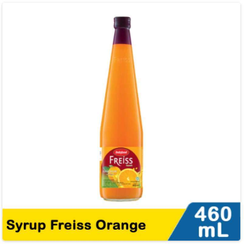 Indofood Sirup Freiss Squash Orange 460mL Aroma Jeruk Asli