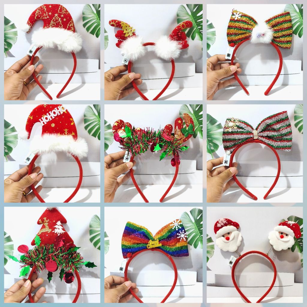 Bando natal/Bando merrychrimas/Bando natal lampu/Bando led