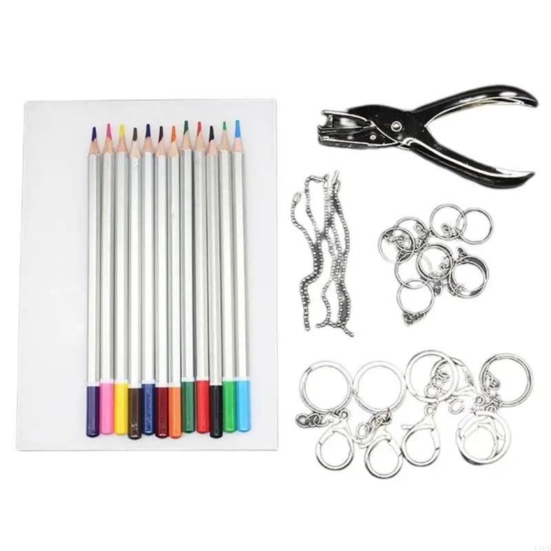 Diy Shrink Paper Kertas Shrink Shrink Paper Kit 20pcs Shrink Dink Craft Heat Shrink Plastic Sheet