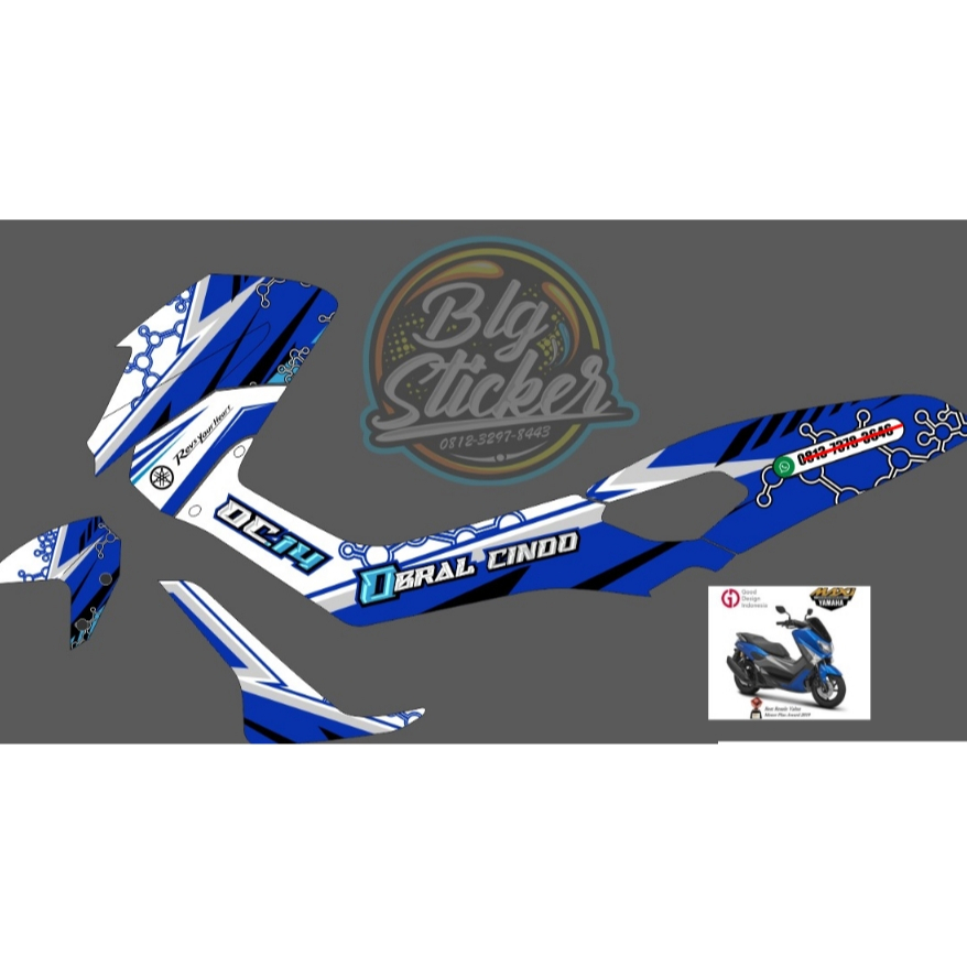 DECAL FULL BODY MOTOR NMAX OLD LAMA STIKER CUSTOM