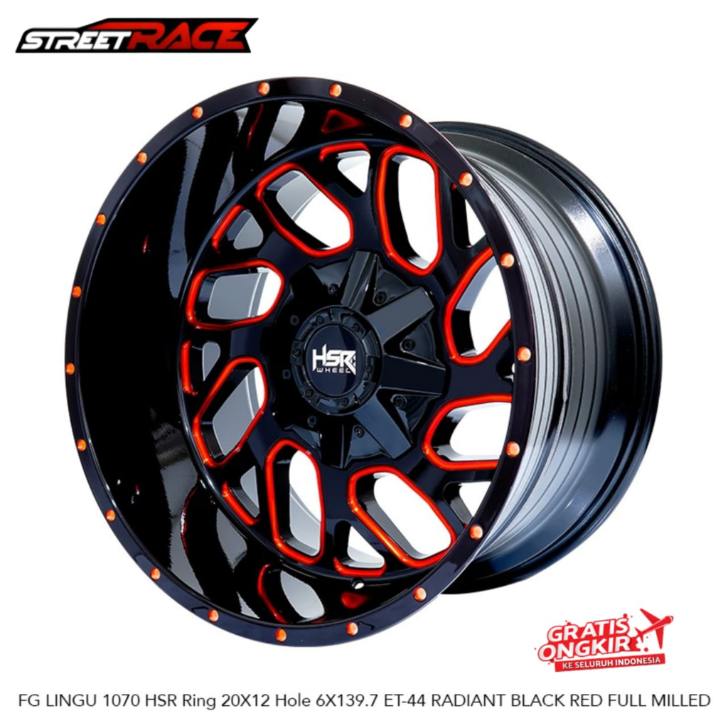VELG MOBIL RACING RING 20 BUAT PAJERO FORTUNER HILUX FORD DLL