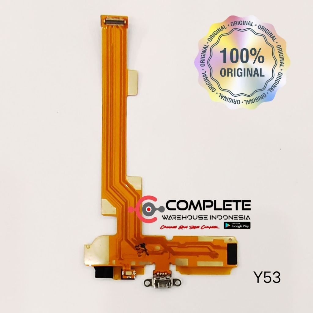 FLEXIBLE BOARD CAS VIVO Y53 / KONEKTOR CAS VIVO Y53 / PLUG-IN BOARD CHARGER VIVO Y53 ORIGINAL