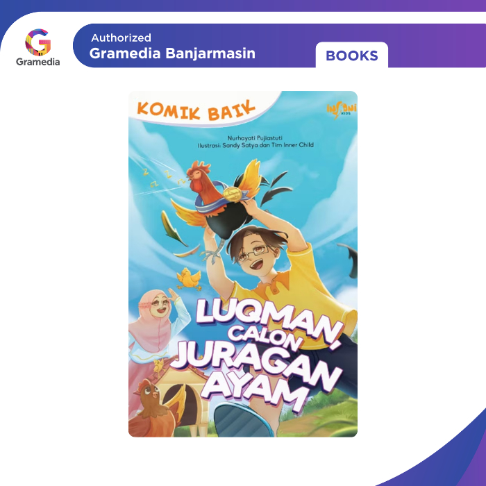 Gramedia Banjarmasin - Komik Baik: Luqman, Calon Juragan Ayam