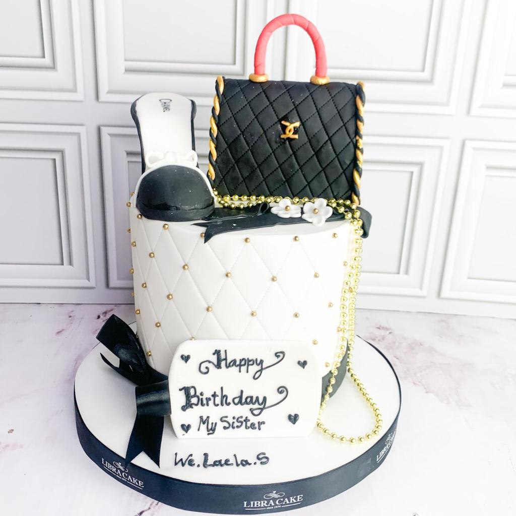 Kue Ulang Tahun/Birthday Cake/Kue Ultah tema tas Sepatu/Kue Birthday jakarta