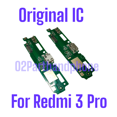 Papan Konektor Charger Redmi 3 - Redmi 3 Pro Original IC